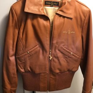 Leather Baby Phat Large jacket Vintage